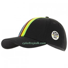 2023 UCI World Champion Cykelkasketter Sort